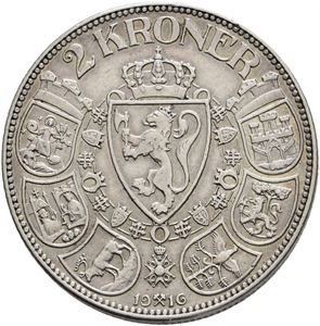 2 kroner 1916