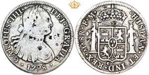 8 Reales 1798 F.M