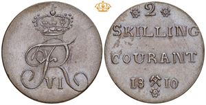 2 skilling 1810. S.5
