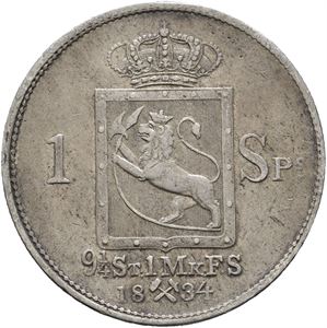 1 Speciedaler 1834