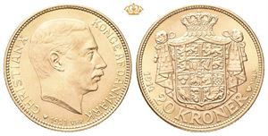 Christian X, 20 kroner 1914