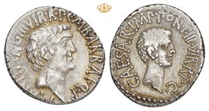 AR Denarius 41 BC