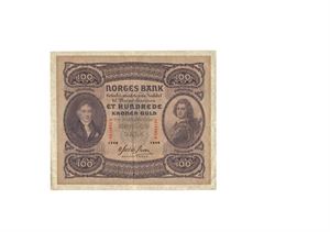 100 kroner 1940. B5654164