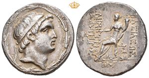 SELEUKID KINGS. Demetrios I Soter, 162-150 BC. AR tetradrachm (17,26 g; 29,5 mm)