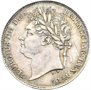 George IV, 6 pence 1825