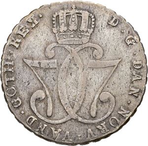 CHRISTIAN VII 1766-1808. Speciedaler 1781. S.2