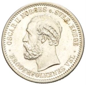 1 krone 1890.