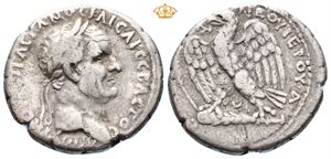 SYRIA, Seleucis and Pieria. Antioch. Vespasian, AD 69-79. AR tetradrachm (13,17 g).