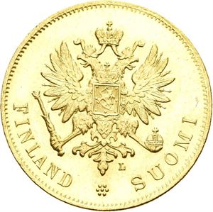 Nikolai II, 10 markkaa 1905