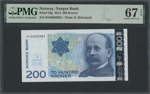 200 kroner 2014. H103002985.