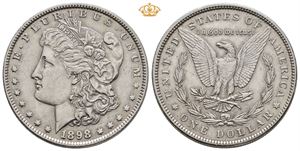 USA 1 dollar 1898