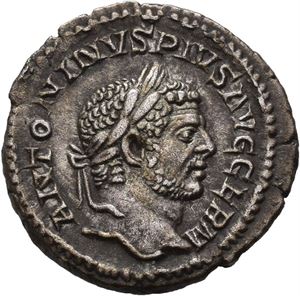 Caracalla, AD 198-217. AR denarius (3,07 g)