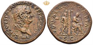 Vespasian. AD 69-79. Æ sestertius (23,84 g).