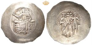 John II Comnenus, AD 1118-1143. EL aspron trachy (4,17 g)