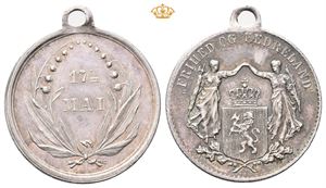(1892). Riksvåpen. Sølv