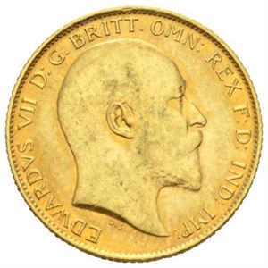 Edward VII, 1/2 sovereign 1907