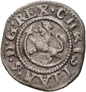 Norway Christian V (1670-1699) 1 skilling 1675 S.24