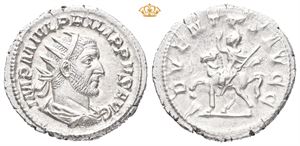Philip I, AD 244-249. AR antoninianus (4,07 g)