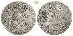2 skilling 1745. S.5