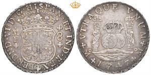 Ferdinand VI, 8 reales 1747. MF