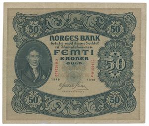 50 kroner 1940. C0102430