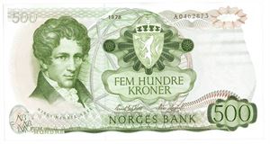500 kroner 1978. A0462873.