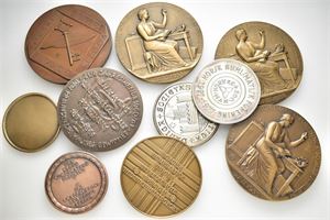 Nordisk numismatikk. Lott 10 medaljer
