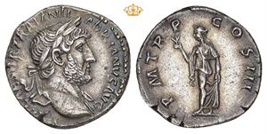 AR Denarius 121-123 AD