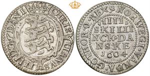 4 Skilling 1604