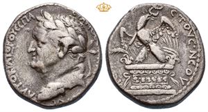 SYRIA, Seleucis and Pieria. Antioch. Vespasian, AD 69-79. AR tetradrachm (14,80 g).