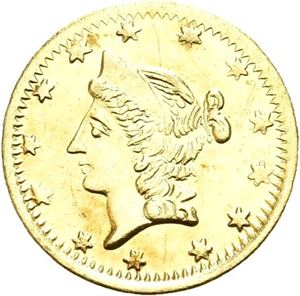 1/2 dollar 1864. California gull
