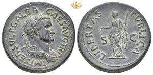 Æ Sestertius 68 AD