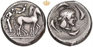 AR Tetradrachm, circa 478-475 BC