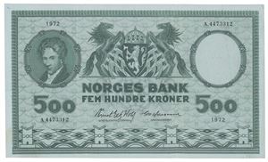 500 kroner 1972 A.4473312