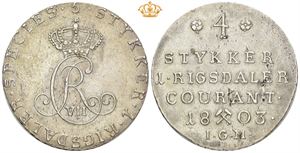 1/5 speciedaler 1803