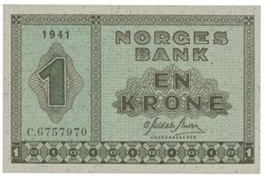 1 krone 1941 C 6757970.