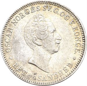 OSCAR I 1844-1859 24 skilling 1855