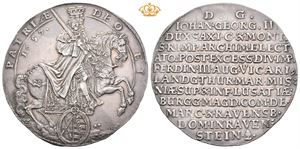 2 taler 1657. Dresden