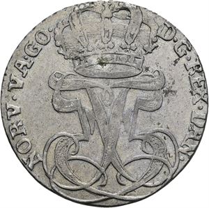 FREDERIK V 1746-1766. KONGSBERG. 24 skilling 1751. S.3