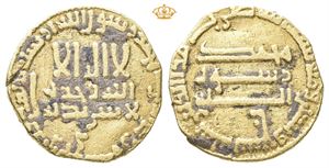 ABBASID CALIPHATE. temp. al-Mansur. AH 136-158 / AD 754-775. AV dinar (3,73 g)