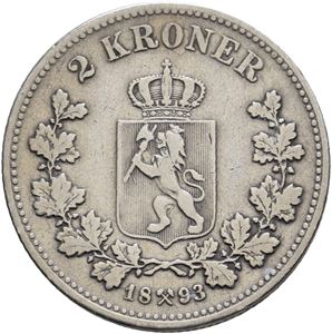 2 kroner 1893