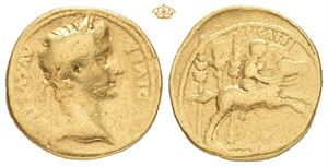 Augustus, 27 BC-AD 14. AV aureus (19,5 mm; 7,62 g)
