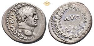 Vespasian. AD 69-79. AR denarius (3,10 g).