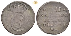 4 skilling 1677 S.28