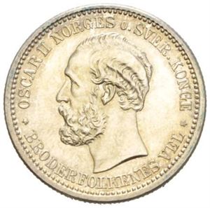 1 krone 1885.