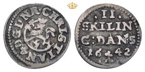 2 skilling 1642. S.48