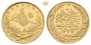 Osmansk rike, Mehmed V. 100 kurush, AH 1327, år 4 (=1913)