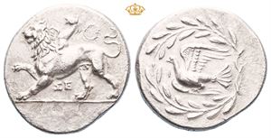 SIKYONIA, Sikyon. Circa 340-330 BC. AR stater (11,80 g)