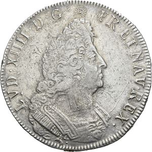 Ludvig XIV, ecu 1694 D