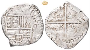 Philip III, 1598-1621, 8 reales u.år/n.d., Potosi. Baltasar Ramos Leceta, "assayer" (guardein) ca.1605-1612